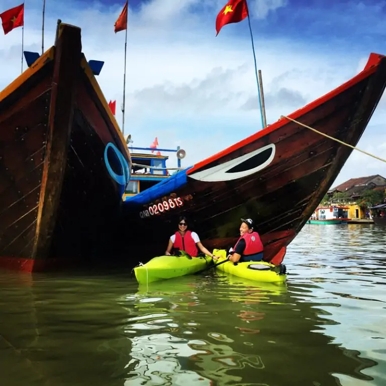 kayak tour hoi an - hoi an 1-day itinerary.