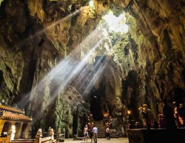 marble mountain tour from hoi an - ngu hanh son - hoi an fairy tour - tour and show in hoi an