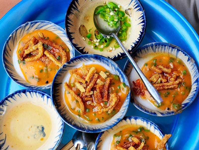 Banh beo and other Hoi An street food