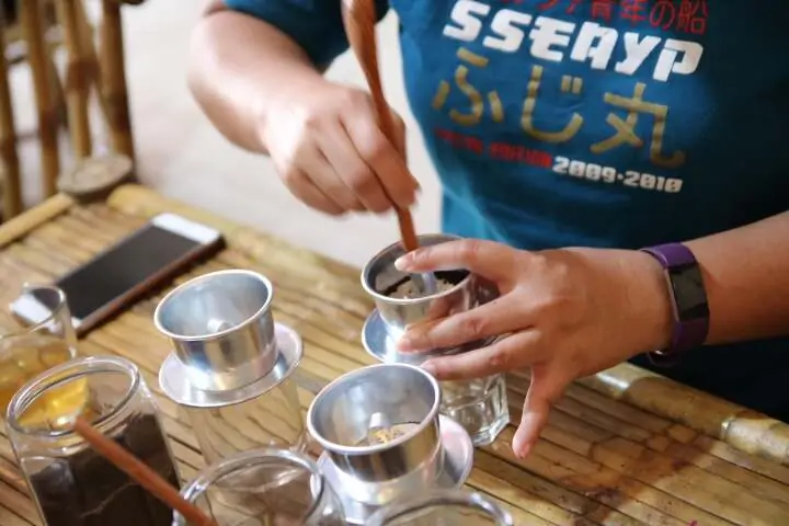 Coffee making class in Hoi An: tasting Vietnamese coffee