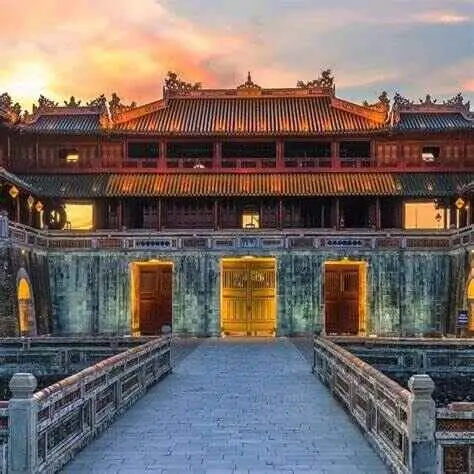 Imperial Citadel on a Hue day trip from Hoi An