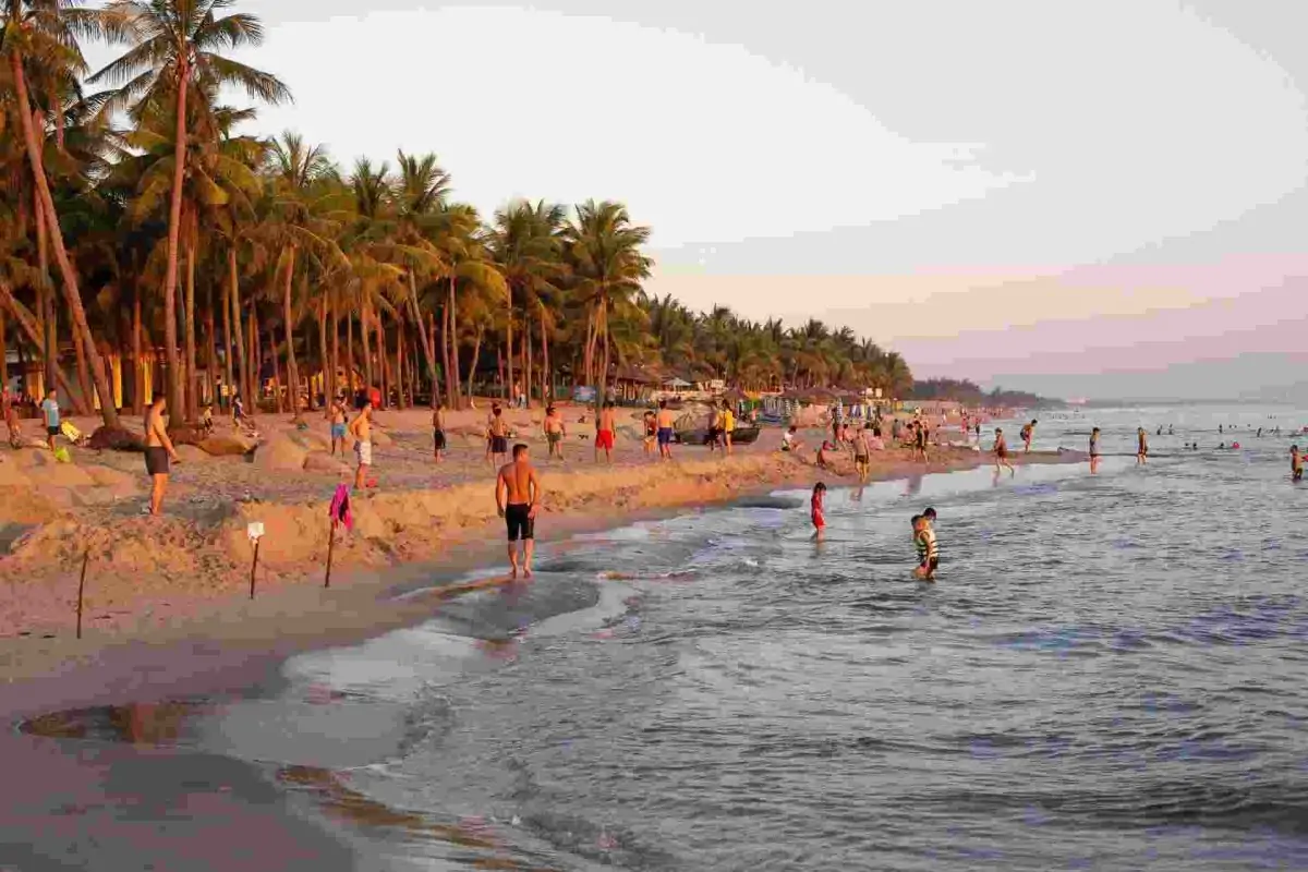 nice beach in hoi an - hoi an fairy tour