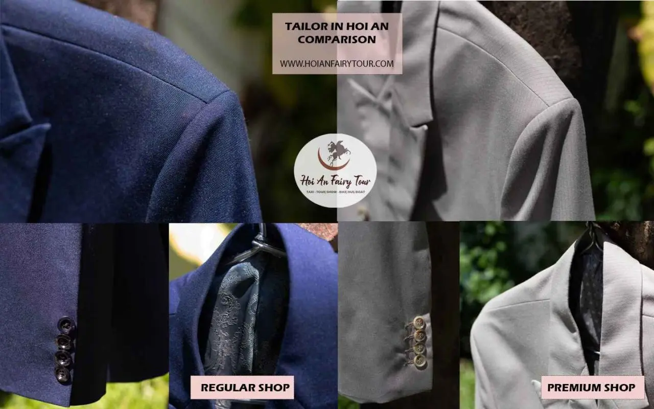 Hoi An tailor guide - Suit comparison