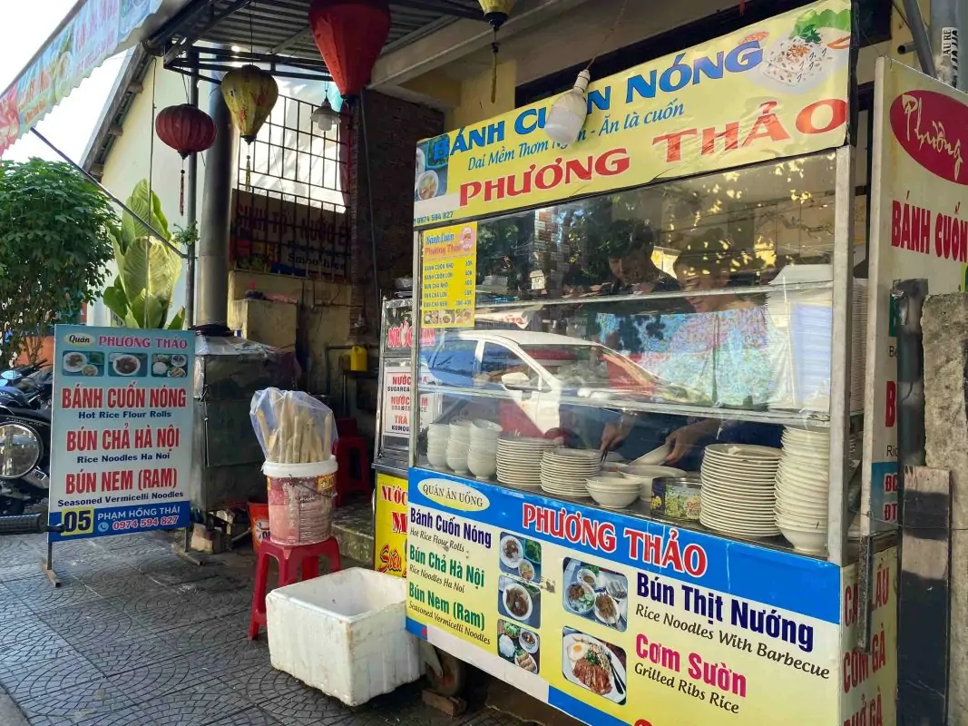 banh cuon phuong thao - The best Bun Cha in Hoi An - Local-only restaurant in Hoi An