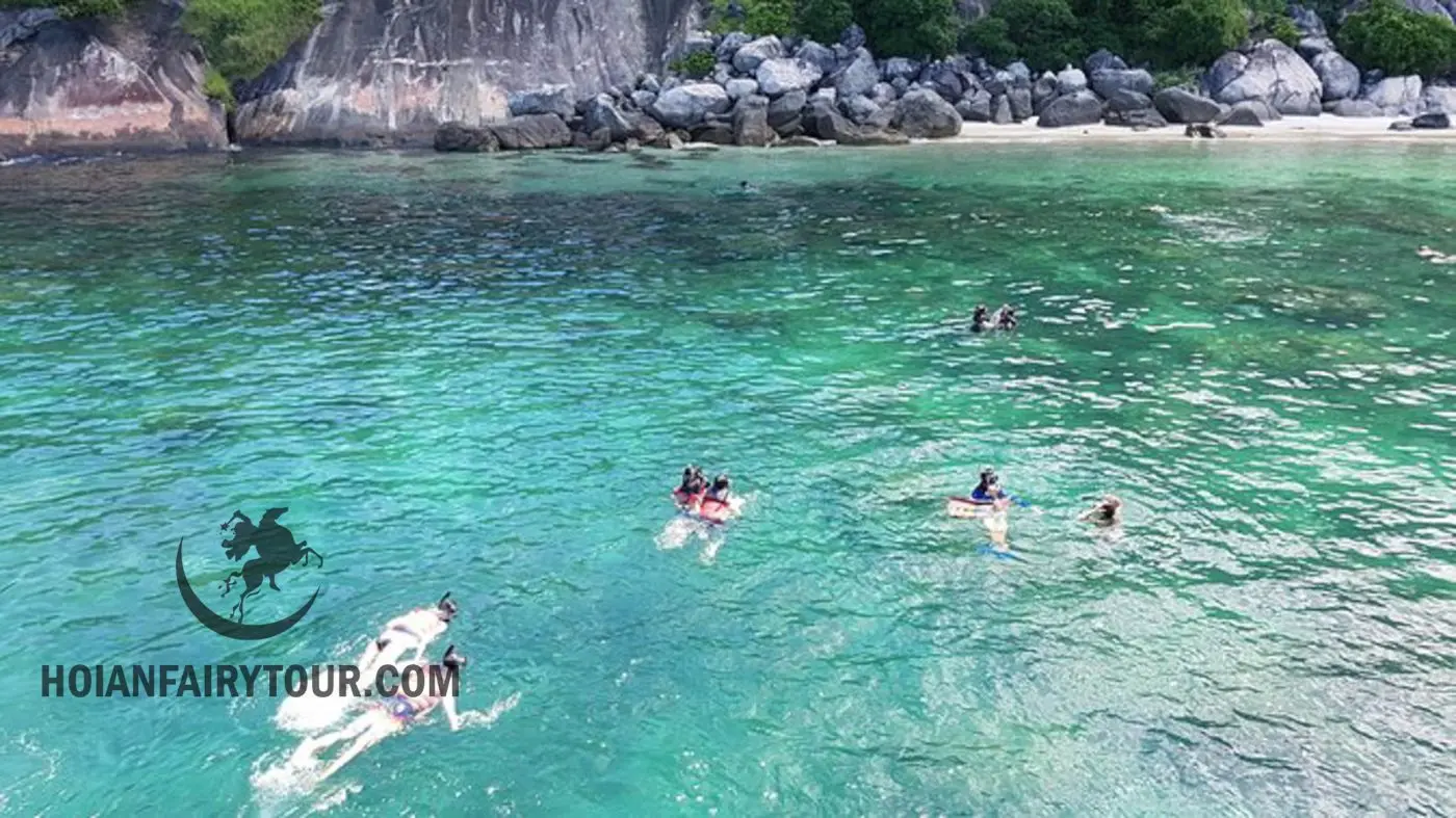 Cham island diving tour from Hoi An Fairy Tour