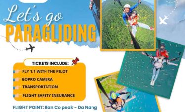 paragliding in da nang