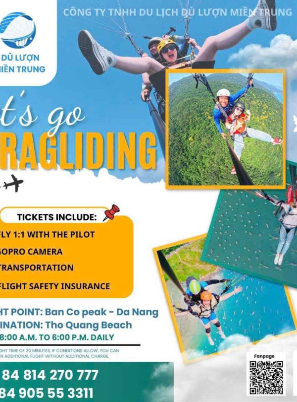 paragliding in da nang