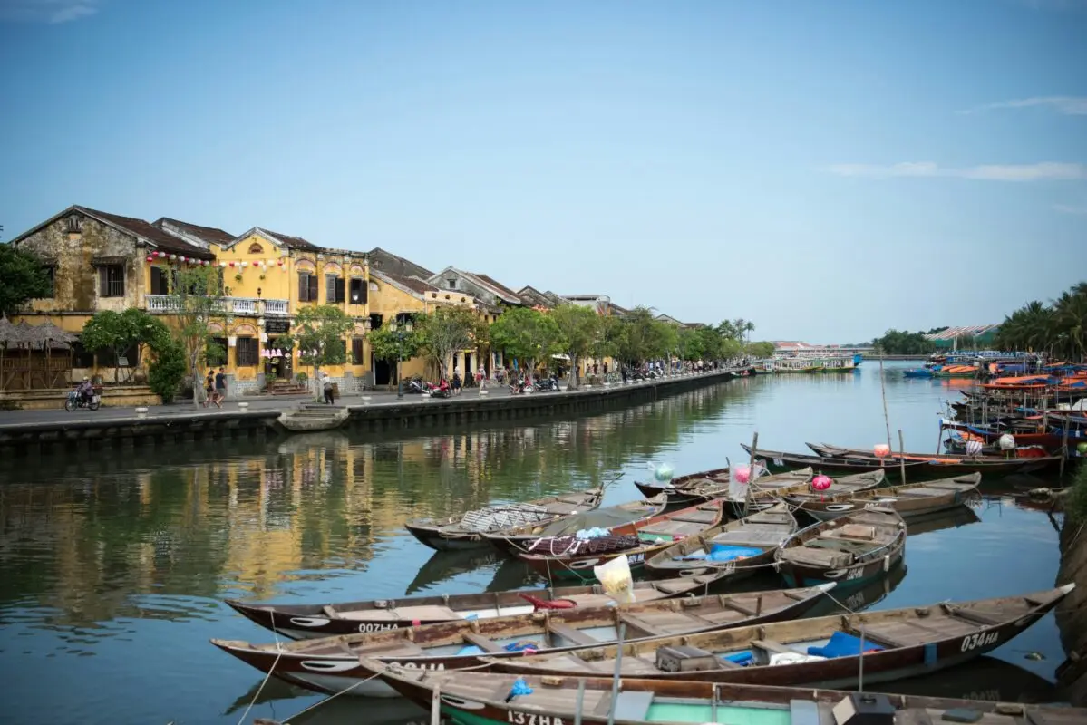 Riverside hotel on the Thu Bon River in Hoi An